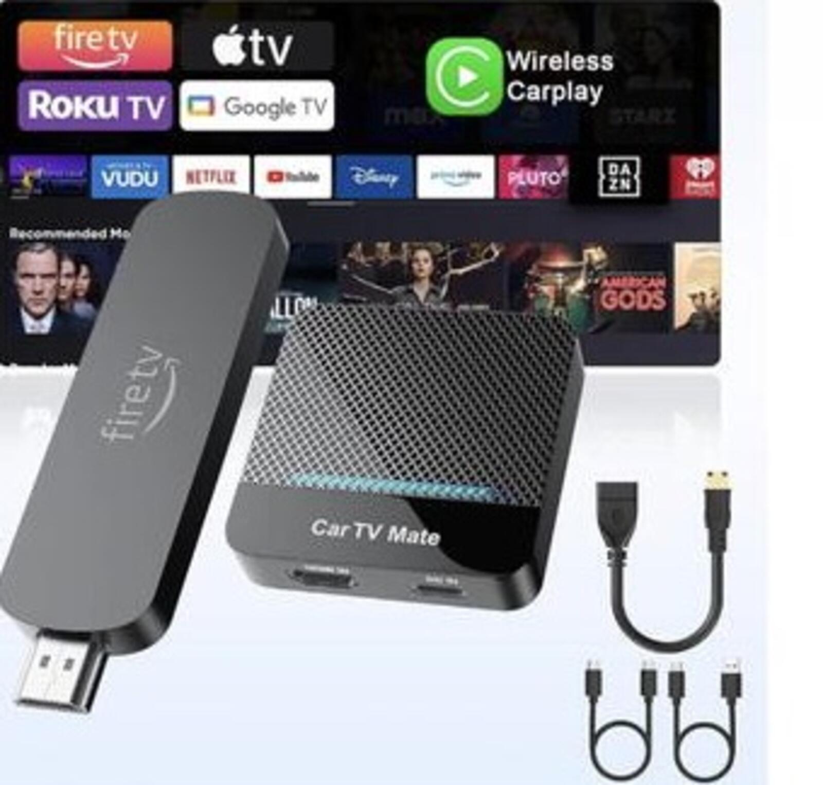 LG LUT24F HDMI to HDMI + AV Adapter for Car Play Wireless CarPlay Adapter for Ca