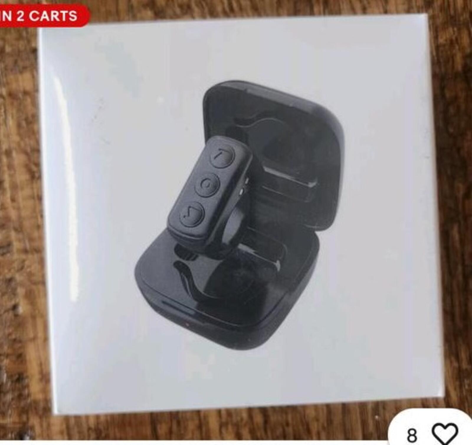 ADZERD 5.0 TikTok Ring Camera Video Remote Control Kindle App Page Turner