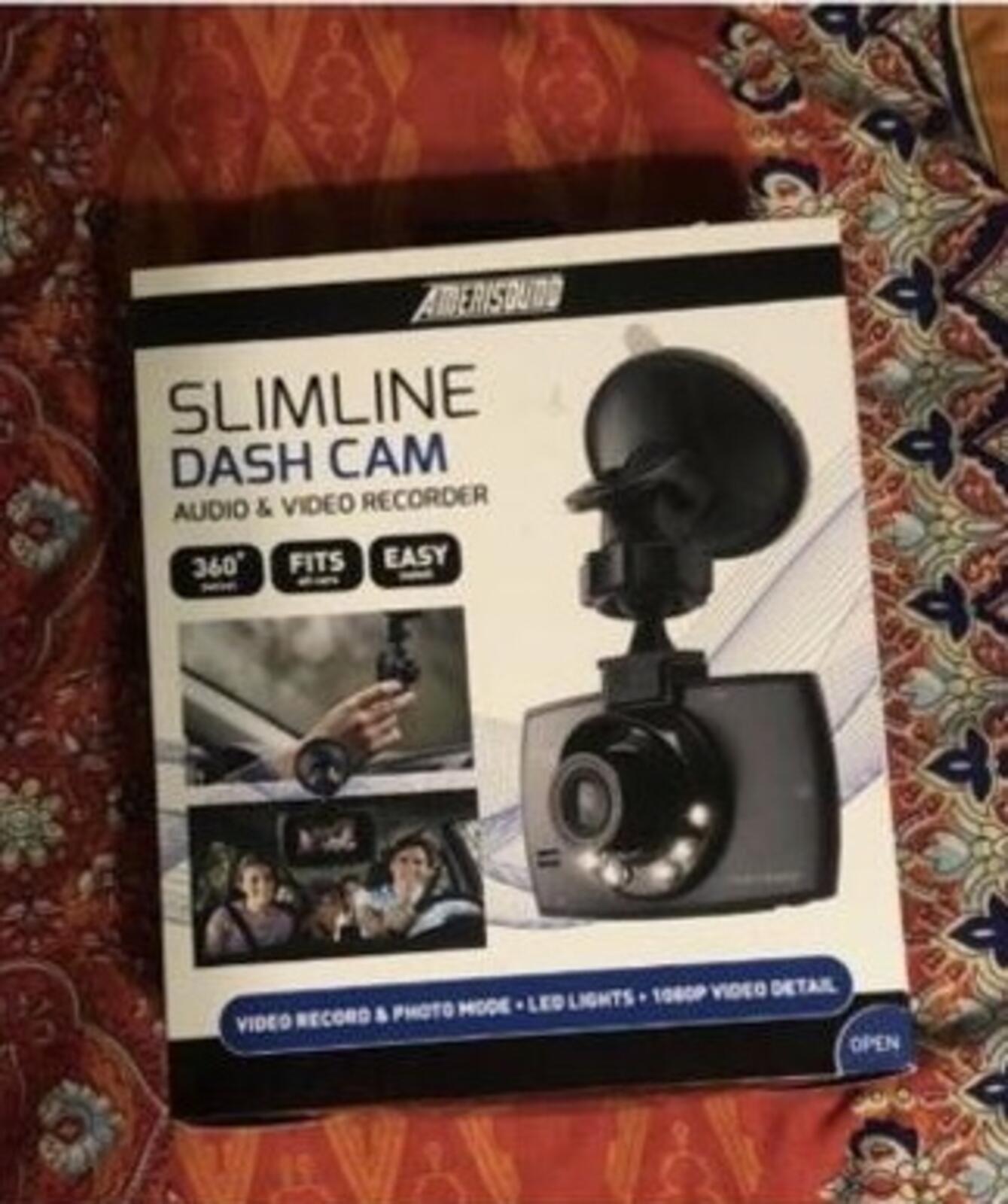 AIMESTUDIO Slimline Dash Cam Audio & Video Recorder