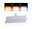 VANQOPE 3-Color 3-Wattage Dimmable LED Track Lighting Heads H Type Track Light