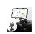 Jawhalt Car Phone Holder Dashboard Cell Phone Mount 360 Degree Rotation Clip