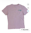 Reel Life Men's Ocean Washed Short Sleeve Soft Pre-Shrunk Tee - Winsome Orchid,