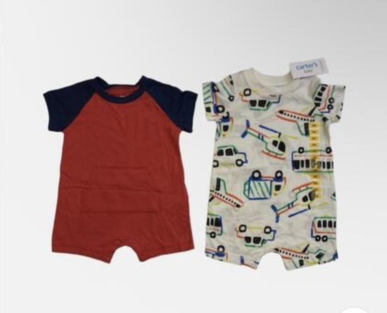 6mCarter's Boys Toddler 2 Piece Snap Closure Cotton Bodysuit Set [COPY]